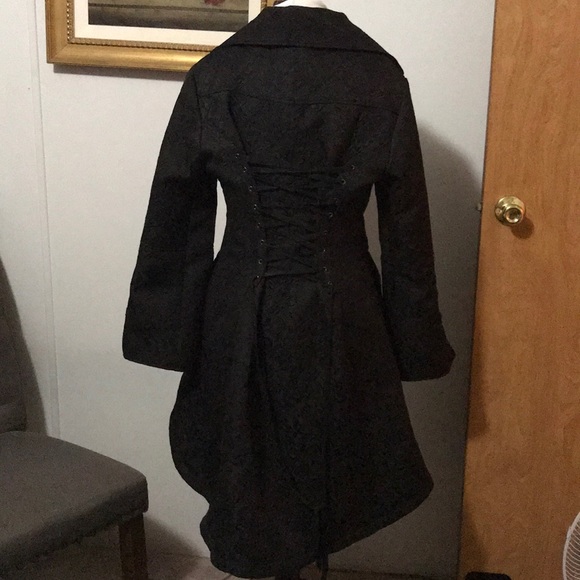 Hearts & Roses Steam Punk Jacket - Picture 2 of 15